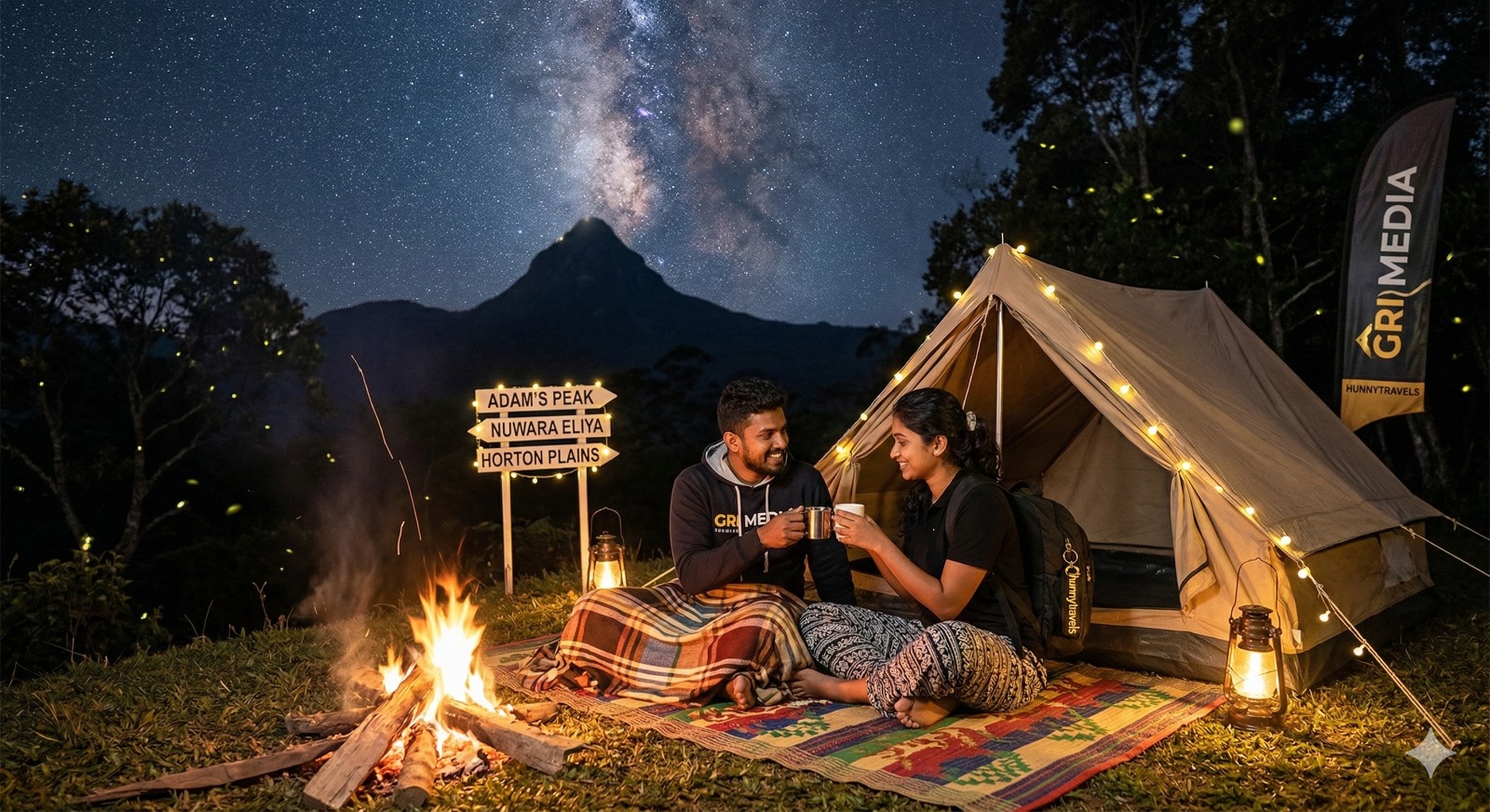 Nightlife & Luxury Camping Experience
